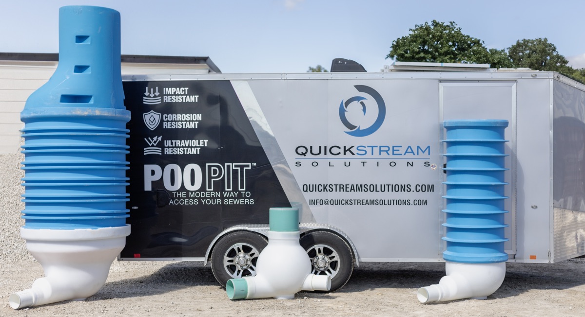 Quickstream Products - Poo Pit, Mini Pit, Smart Pit